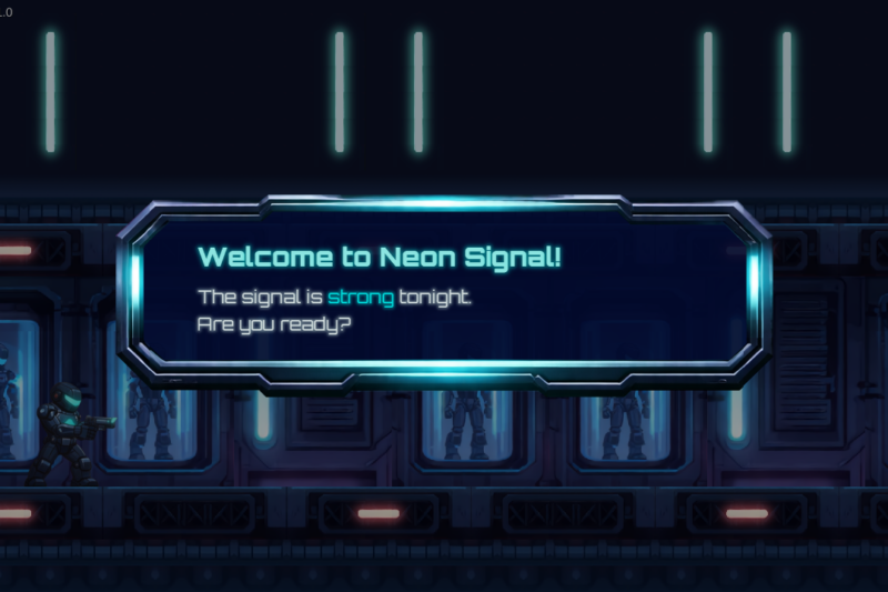 Terminal-Style Dialog for My Retro Platformer